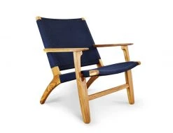 Masaya & Co. Abuelo Manila Arm Chair - Navy Furniture