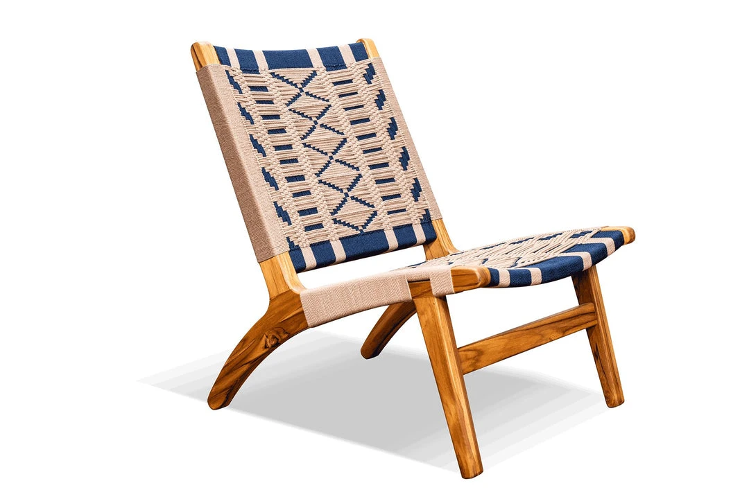 Masaya & Co. Masaya Manila Lounge Chair - Roots Pattern 6 Masaya & Co. Masaya Manila Lounge Chair - Roots Pattern