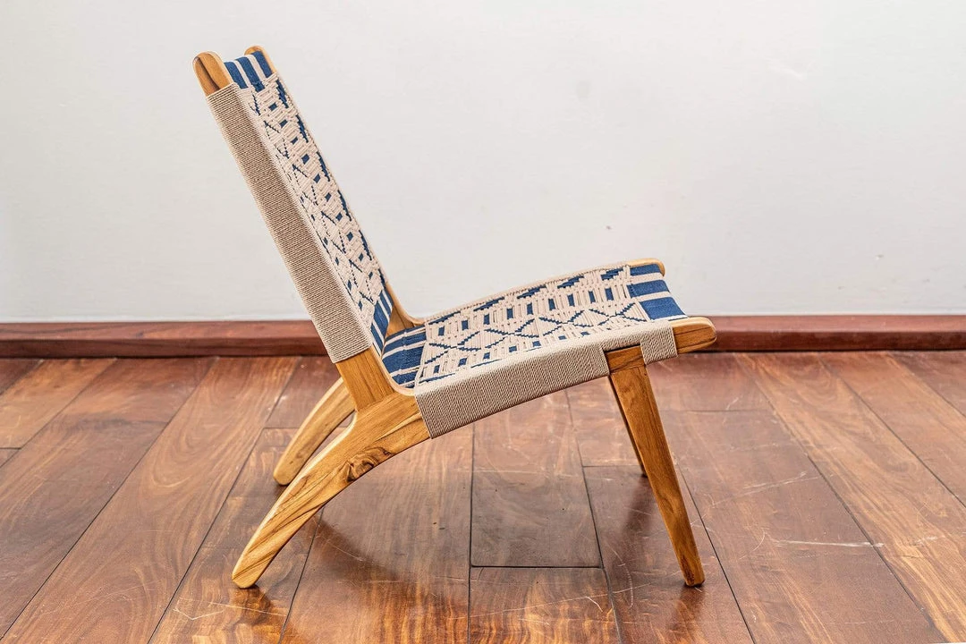 Masaya & Co. Masaya Manila Lounge Chair - Roots Pattern 4 Masaya & Co. Masaya Manila Lounge Chair - Roots Pattern