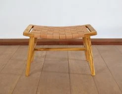 Masaya & Co. Masaya Leather Ottoman Best Sellers