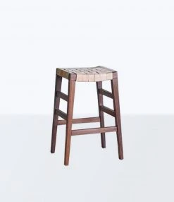 Masaya & Co. Masaya Leather Barstool Furniture