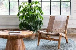 Masaya & Co. Furniture Masaya Leather Lounge Chair