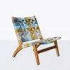 Masaya & Co. Furniture Masaya Manila Lounge Chair - Prisma Pattern