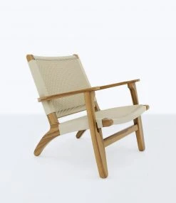 Masaya & Co. Masaya Solid Manila Arm Chair Furniture