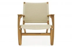 Masaya & Co. Masaya Solid Manila Arm Chair Furniture