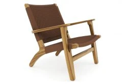 Masaya & Co. Masaya Solid Manila Arm Chair Furniture