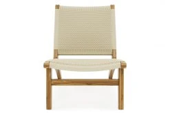 Masaya & Co. Masaya Solid Manila Lounge Chair Furniture