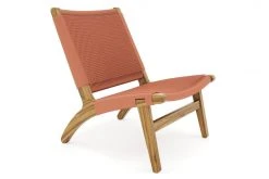 Masaya & Co. Masaya Solid Manila Lounge Chair Furniture