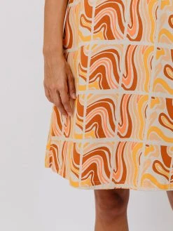 Mata Traders Eve Sedona Stripe Sleeveless Dress Clothing