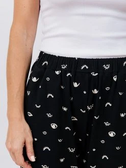 Mata Traders Clothing Fae Onyx Eyes Wide Leg Pant