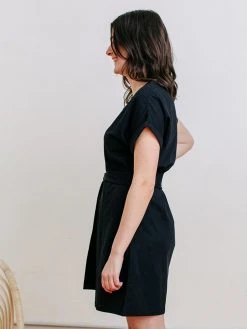 Mata Traders Best Sellers Montrose Black Tie Dress