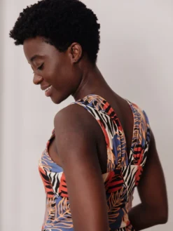 Mata Traders Fair Trade Opal Layered Palms Dress 10 Mata Traders Fair Trade Opal Layered Palms Dress