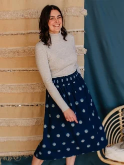 Mata Traders Shimla Full Moon Smocked Skirt Fair Trade 9 Mata Traders Shimla Full Moon Smocked Skirt Fair Trade