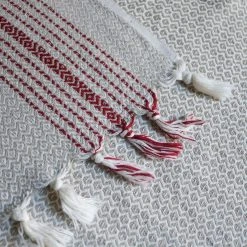 Anatolico Throw Blankets Matia Turkish Blanket / Scarf - Beige