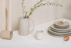 August Sage BIPOC Owned Maufrais Ceramic Pitcher