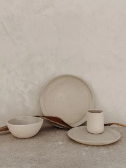 August Sage Maufrais Ceramic Plates Kitchen + Dining