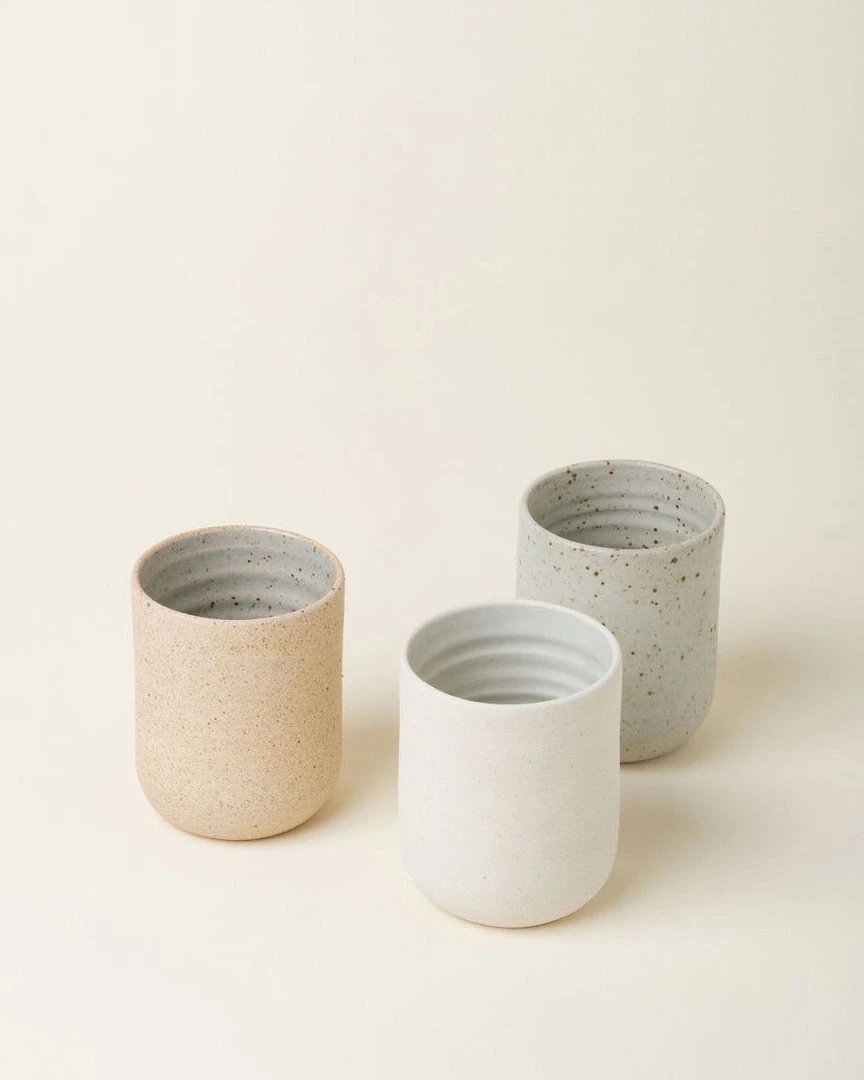 August Sage Maufrais Ceramic Tumbler Kitchen + Dining 3 August Sage Maufrais Ceramic Tumbler Kitchen + Dining