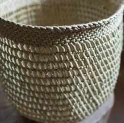 Mbare Open Weave Iringa Basket - Natural Home Goods