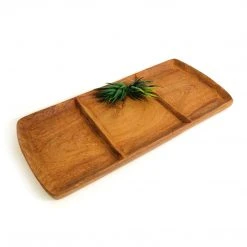 Mbare Best Sellers Teak 3 Part Serving Platter