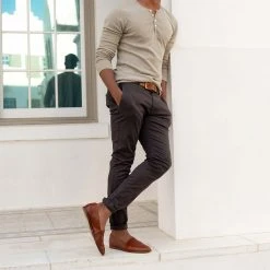 Nisolo Men's Alejandro Slip On - Brandy