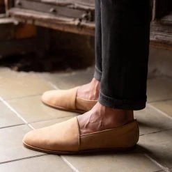 Nisolo Men's Alejandro Slip On - Tobacco