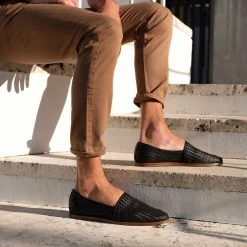 Nisolo Men's Alejandro Woven Slip On Best Sellers