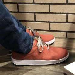 Rackle Shoes Men's Alex Hemp Sneaker - Redwood