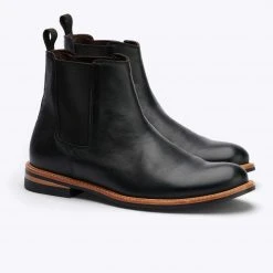 Nisolo Men's All-Weather Chelsea Boot - Black