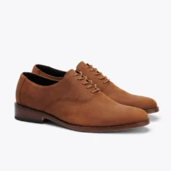 Nisolo Men's Calano Oxford - Oak Sale