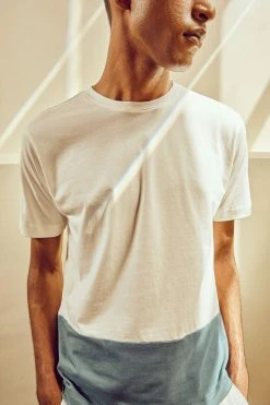 No Nasties Men's Color Block Tee