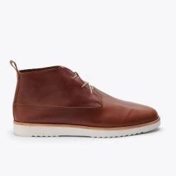 Nisolo Men's Cusco Flex Chukka - Brandy 10 Nisolo Men's Cusco Flex Chukka - Brandy