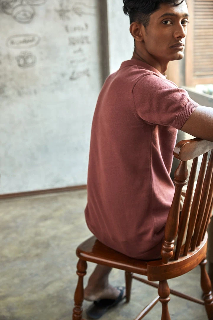 No Nasties Men's Knit Polo Shirt 7 No Nasties Men's Knit Polo Shirt