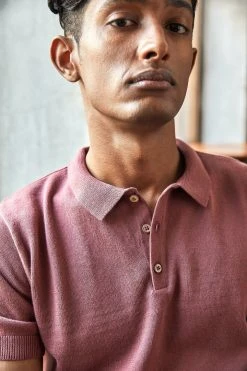 No Nasties Men's Knit Polo Shirt 15 No Nasties Men's Knit Polo Shirt