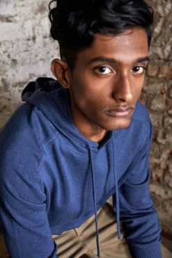 No Nasties Men's Knit Pullover Hoodie