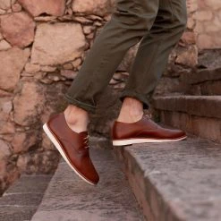 Nisolo Men's Lightweight Flex Derby - Brandy 13 Nisolo Men's Lightweight Flex Derby - Brandy