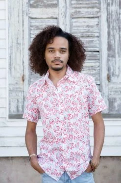 Passion Lilie Men's Malik Button Down Shirt