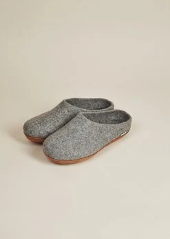 Kyrgies Best Sellers Men's Molded Sole Low Back Wool Slippers - Gray 14 Kyrgies Best Sellers Men's Molded Sole Low Back Wool Slippers - Gray