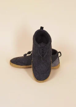 Kyrgies Men's Walkabout Wool Lace-Up Slippers