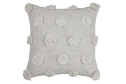 Casa Amarosa BIPOC Owned Mia Pom Pom Throw Pillow Cover
