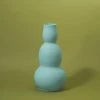 Middle Kingdom Cold Mountain Gourd Porcelain Vase - Denim Blue Home Goods 2 Middle Kingdom Cold Mountain Gourd Porcelain Vase - Denim Blue Home Goods