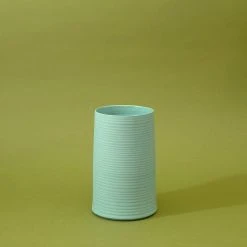 Middle Kingdom Home Goods Cold Mountain Porcelain Vase - Denim Blue