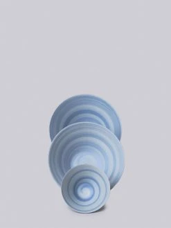 Middle Kingdom Best Sellers Conical Porcelain Bowl - Cornflower