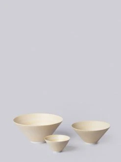 Middle Kingdom Conical Porcelain Bowl - Mango Kitchen + Dining