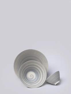 Middle Kingdom Kitchen + Dining Conical Porcelain Bowl - Slate