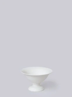 Middle Kingdom Best Sellers Footed Porcelain Vase - Bisque