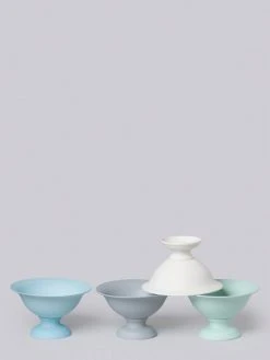 Middle Kingdom Planters + Vases Footed Porcelain Vase - Mint 14 Middle Kingdom Planters + Vases Footed Porcelain Vase - Mint