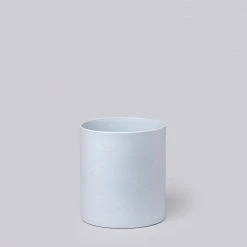 Middle Kingdom Home Goods Large Porcelain Cylinder - Ice