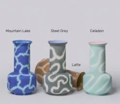 Middle Kingdom Home Goods Memphis Sage Porcelain Vase