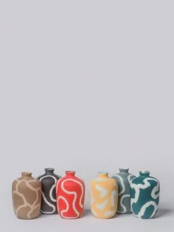 Middle Kingdom Memphis Small Plum Porcelain Vase Best Sellers