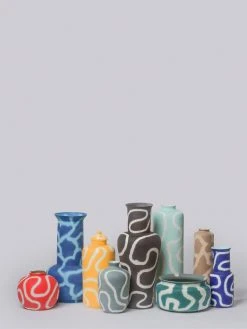 Middle Kingdom Memphis Small Plum Porcelain Vase Best Sellers